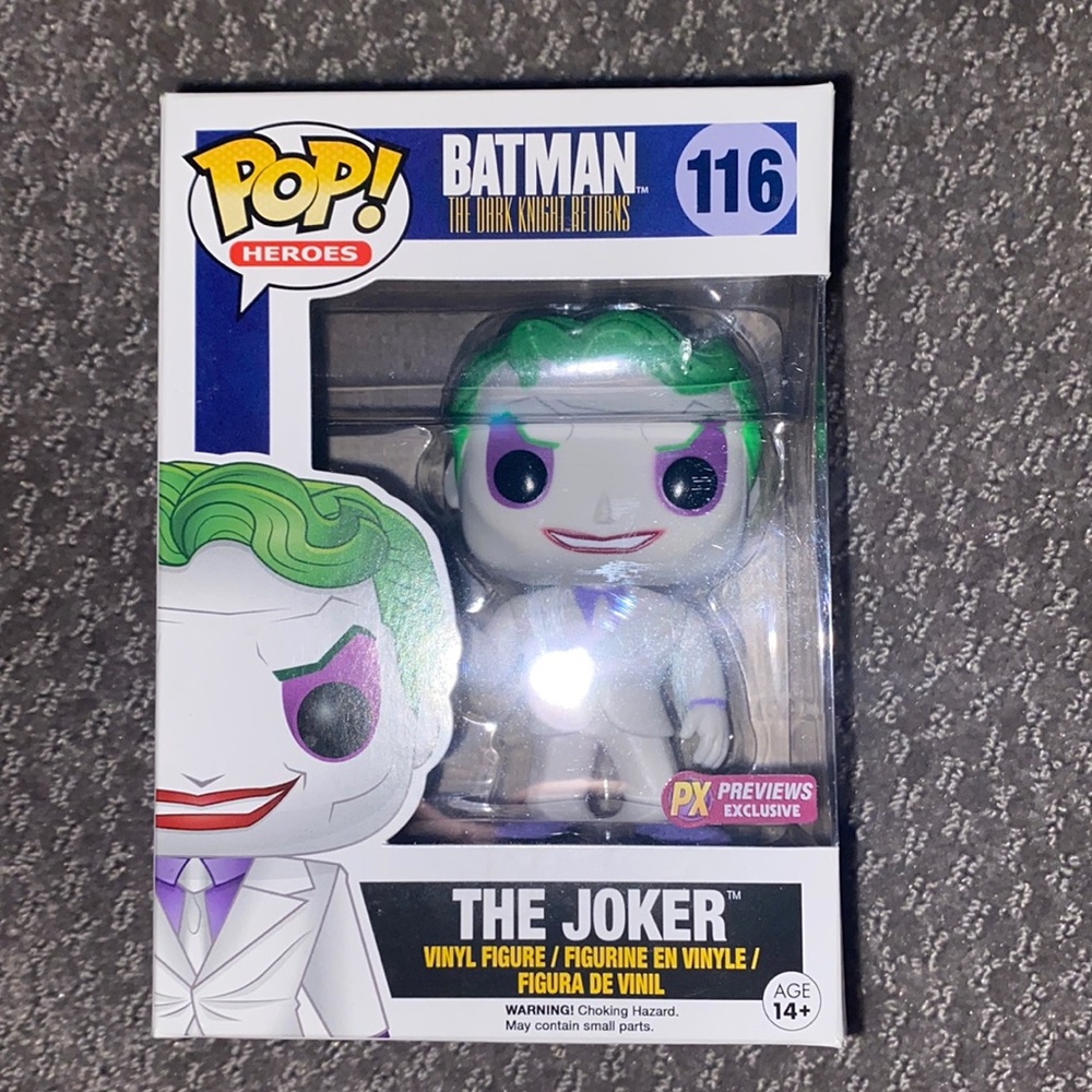 Previews Exclusive Collectors Joker Funko
